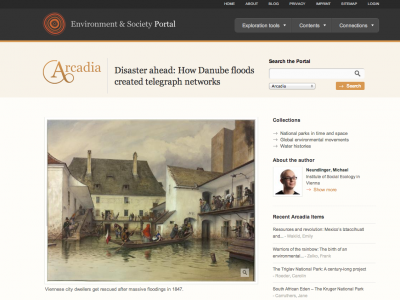 Floods present and past: Exploring historic precedents through the Arcadia project